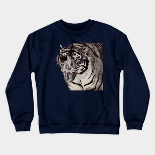 Decaying Tiger Crewneck Sweatshirt